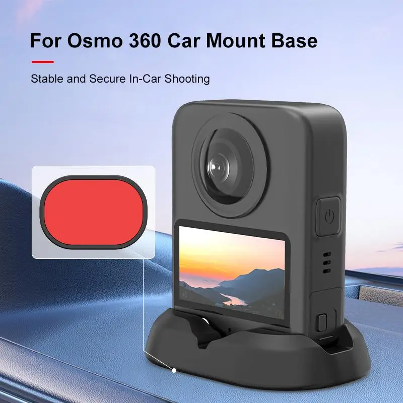 PULUZ for DJI Osmo 360 Car Plastic Base Stand