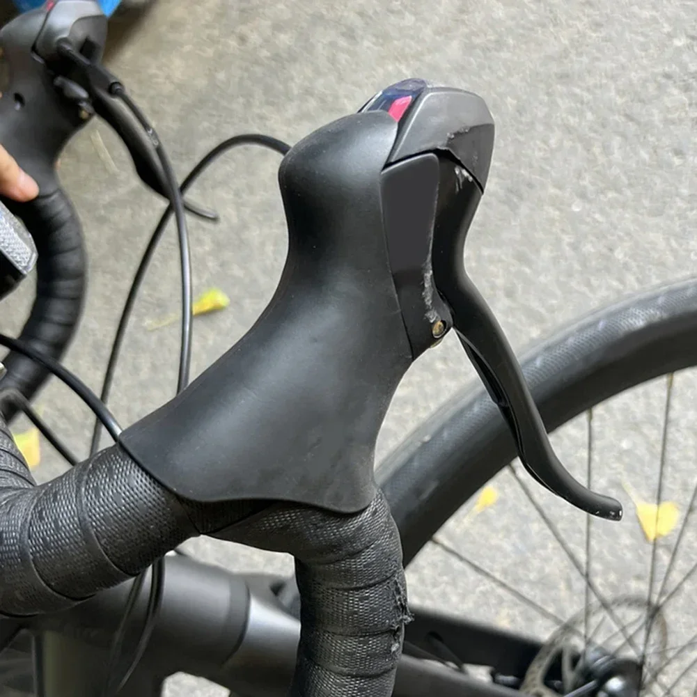 Bicycle Hand Change Cover Silicone Handlebar Protective Cover Bicycle Accessories For Shimano ST-070 Hand Lever Protective