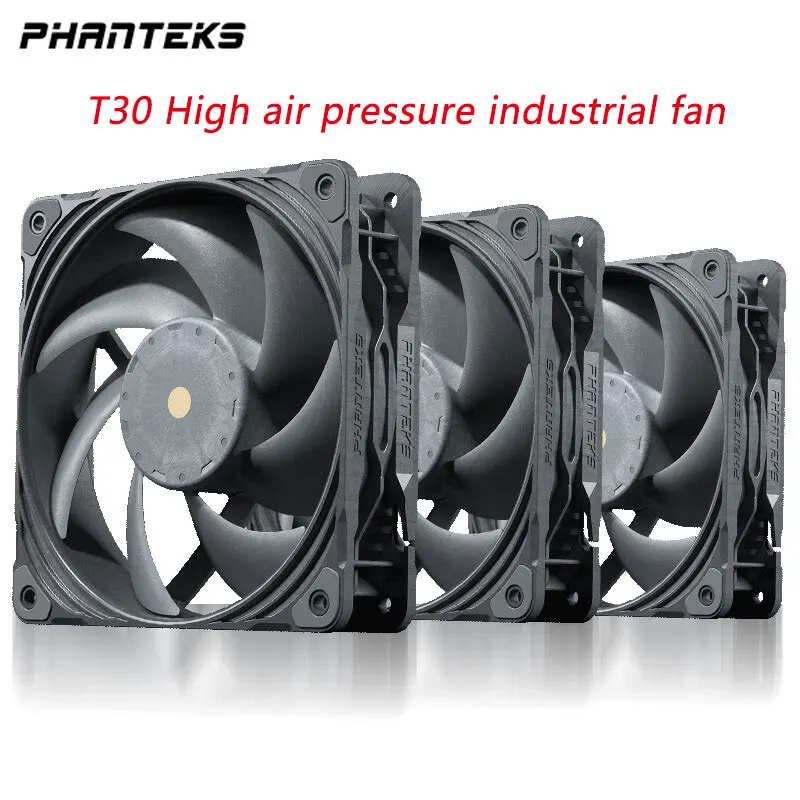 PHANTEKS T30 12cm 3000 RPM High Wind Pressure Industrial Grade Cooling