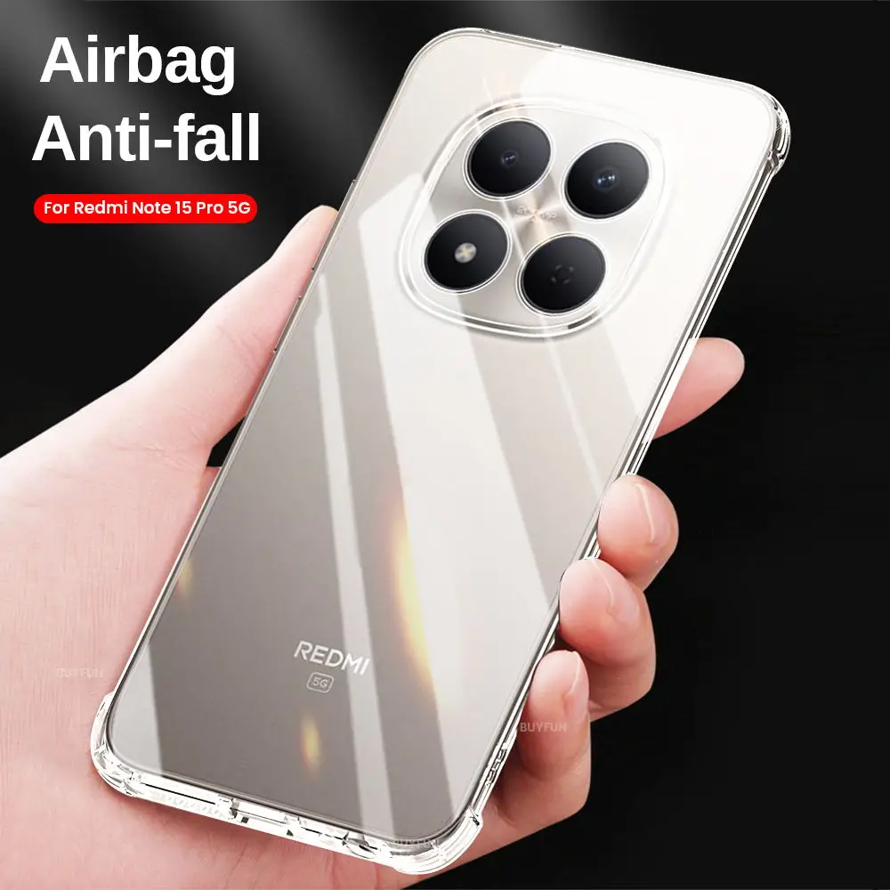 Clear Crystal TPU Soft Cover Ultra-Thin Shockproof Case