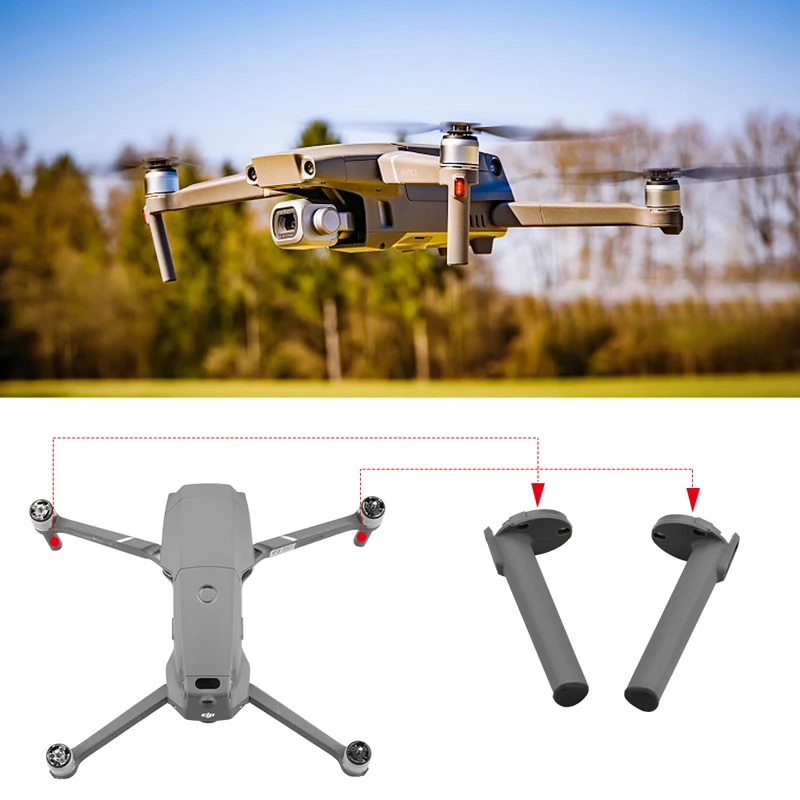 Pied de train d'atterrissage avant gauche/droit pour DJI Mavic 2 Pro Zoom