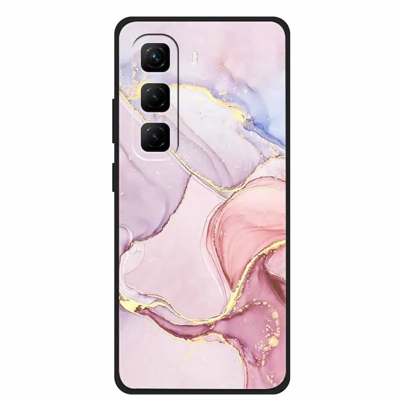 Stylish Painted Soft TPU Silicone Phone Case - Fashion Back Cover