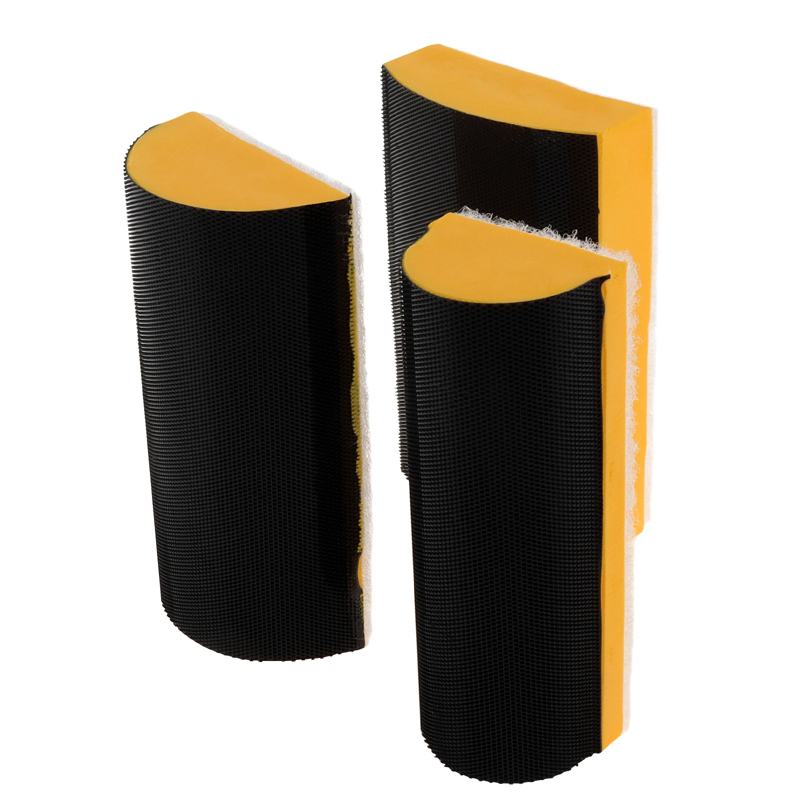 Hand Sanding Block Hook and Loop Assorted Shaped Sanding Disc Holder Grinding Sponge Abrasive Tool Manual Grinding Hand Tool woodworking hand tools
