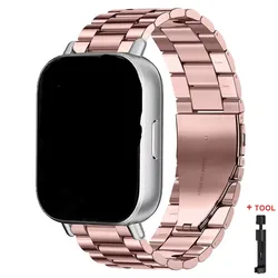 Stainless Steel Watch Strap - Adjustable 22mm Metal Bracelet Band for 22MM Watch Band (3)