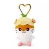 New Cute Anime Corocorokuririn Hamster Plush Key Chains Kids Stuffed Toys Small Pendant For Children Gifts 9CM 1