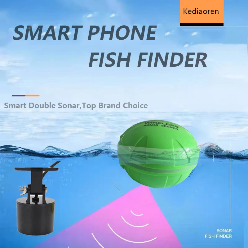 Smart Phone Fish Finder con Bluetooth, Sonar, Intelligent Fish Visual Fishing, Android e iOS, 2024New Brand  18
