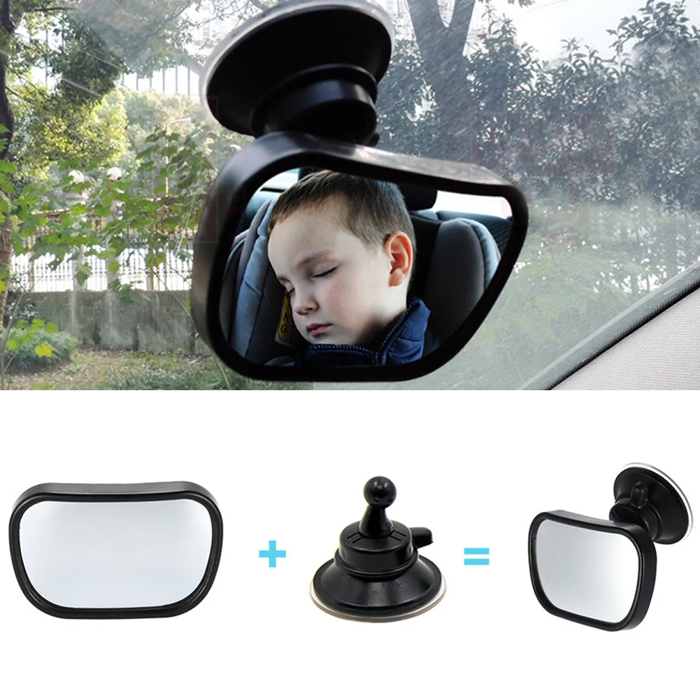 Adjustable Baby Car Mirror For Back Seat Safety View Rear Facing Car Interior Baby Monitor Reverse Safety Seats Rear Mirror