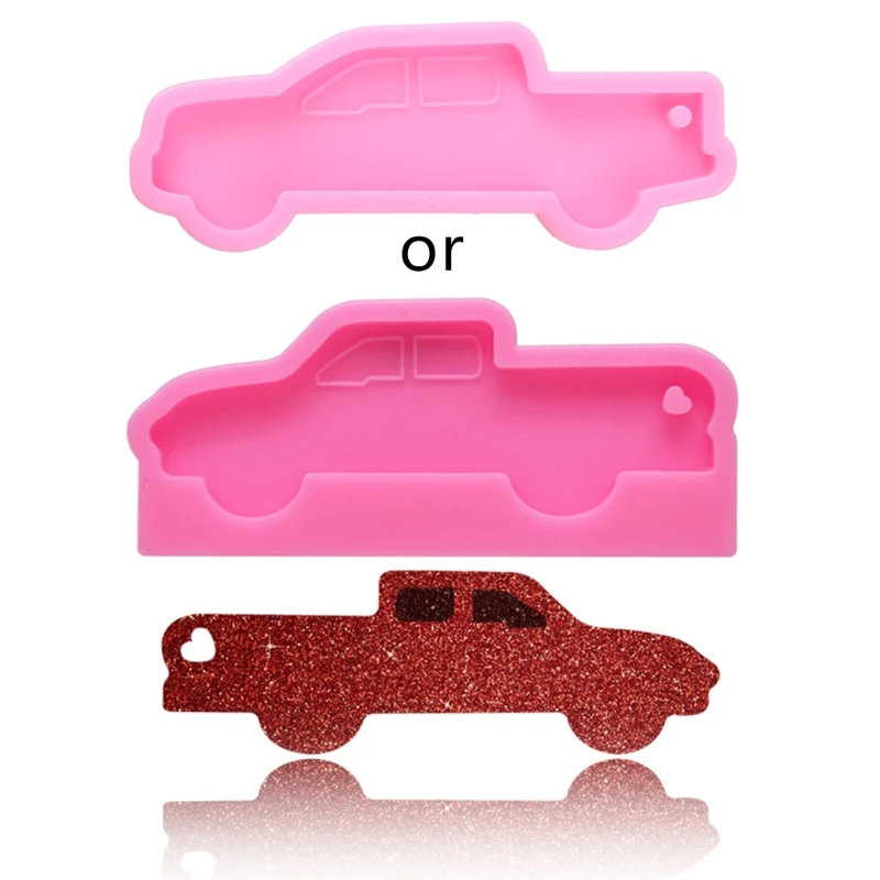 

Силиконовая форма в форме сердца для автомобиля, бутылки для одежды, брелок, силиконовый брелок для изготовления подвесок, для