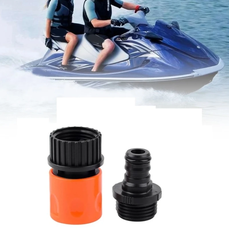 Multiple Use Water Hose Pipe Connector Adapter Sea Doo BRP Easy Jet Sprays Control Boating & Outdoor Cleaning flush hose fitting sea doo fitting