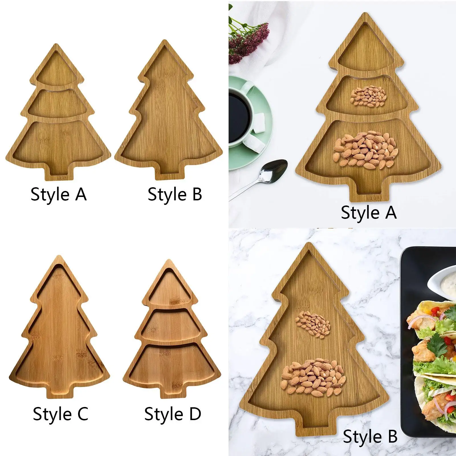 Christmas Serving Tray Dish Dinnerware Serveware Food Plate Serving Platter for Home Decor Kitchen Party Coffee Table Appetizer Christmas Serving Tray Dish Dinnerware Serveware Food Plate Serving Platter for Home Decor Kitchen Party Coffee Table Appetizer