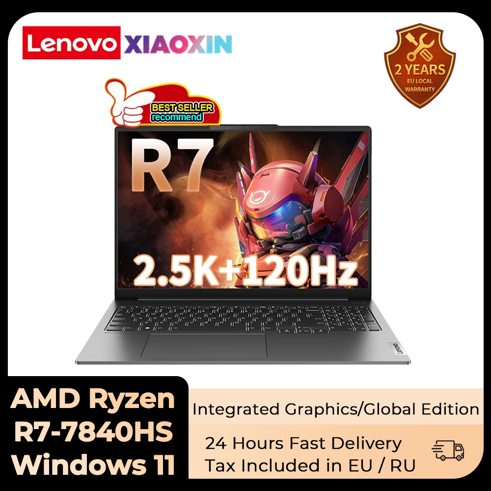 Lenovo-Xiaoxin-Pro-16-2023-Laptop-AMD-Ryzen-R7-7840HS-32GB-RAM-1T-2TB ...
