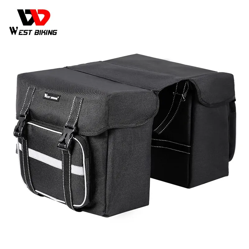Bicycle Rear Seat Bag 25L Large Capacity Outdoor Luggage Carrier Bags Bike Bag Bicycle Bag Bike Accessory