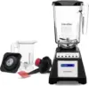 Total Classic Original Blender, 90 oz  + Jar, 24 oz Twister Jar, and  Spatula - Black 1