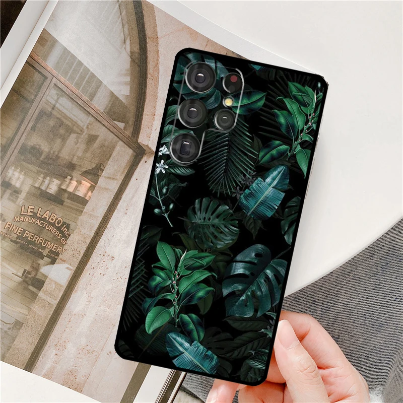 Tropical Green Plant Leaf Phone Case