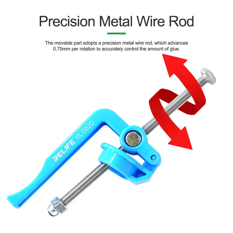 S5fe975c2e9404d39a0beb54026796acfA RELIFE 5CC~10CC Rosin Flux Barrel Extruder Manual Labor-Saving Glue Gun For Syringe Welding Oil, Solder Paste, UV Mask Oil,Glue
