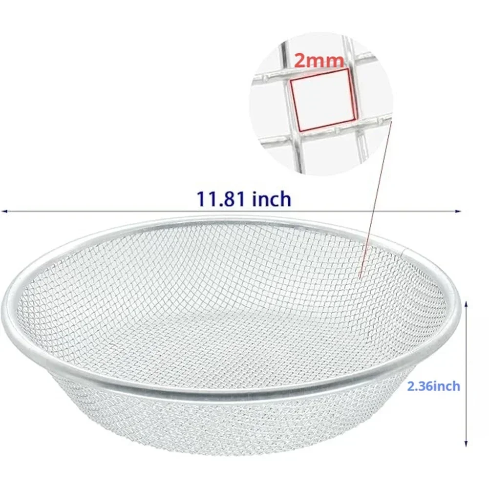 Gardening Soil Sifter For 5-Gallon Buckets With 2mm/6mm/10mm