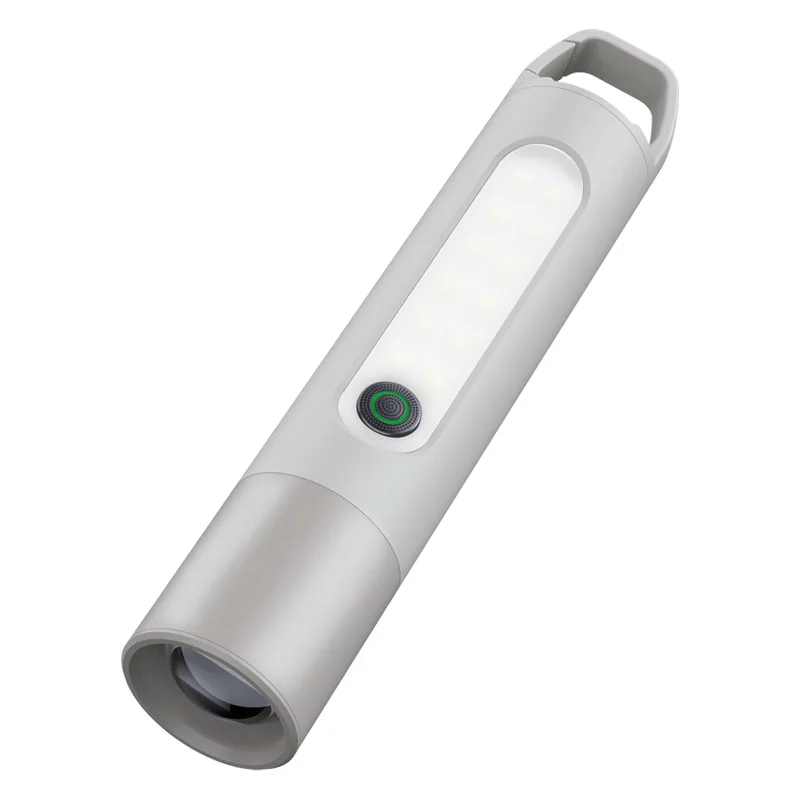 

Rechargeable Dual Arc Lighter with White LED Flashlight Tip, Safety Igniter & Soft Glow Lantern Feature