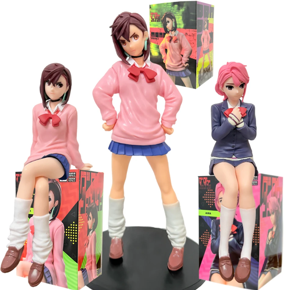 Anime Dandadan Ayase Momo Shiratori Aira Collectible Figurine - PVC Toy Desk Decoration Gift