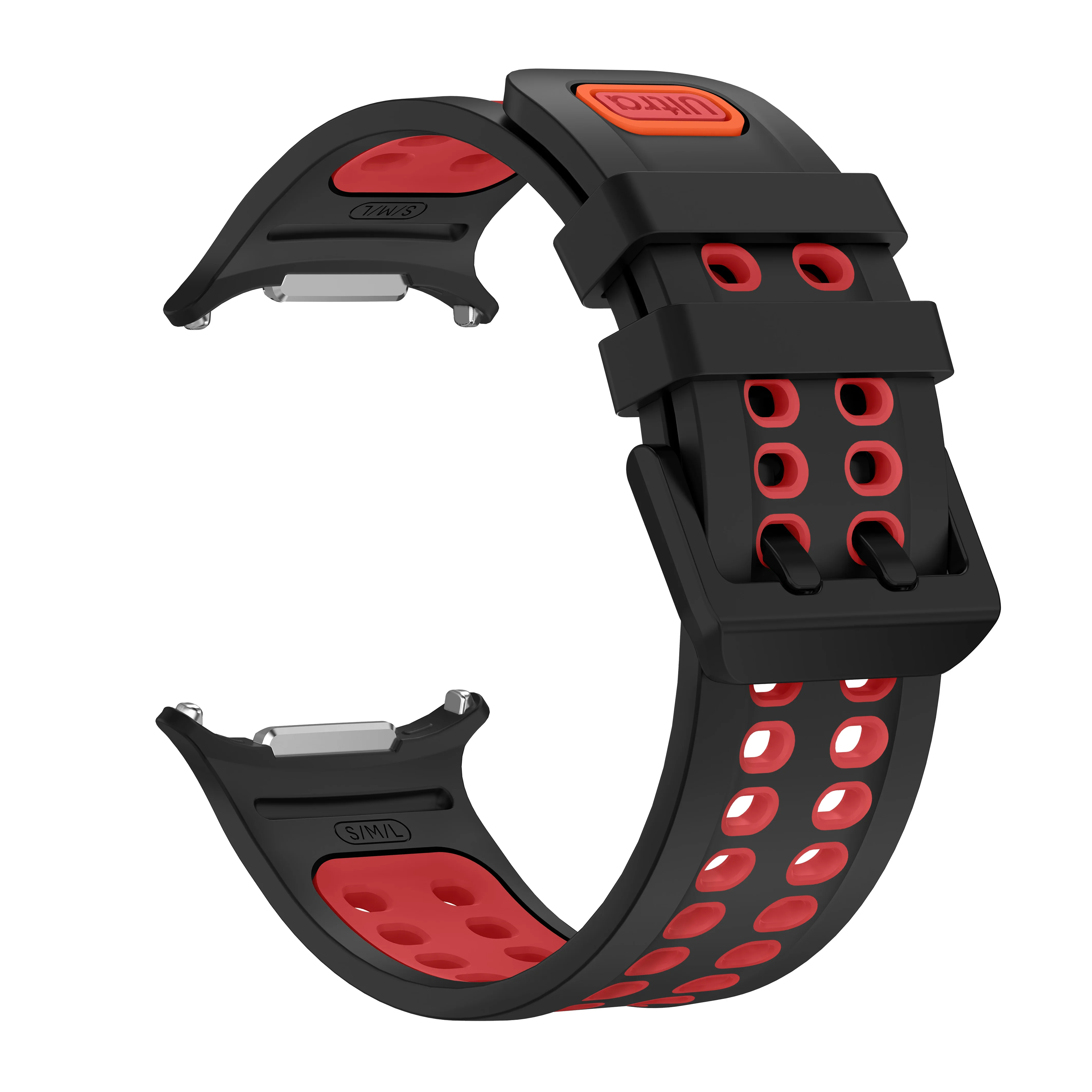 Premium Marine Band Silicone Strap Bracelet - 47mm Sports Watchband Accessory