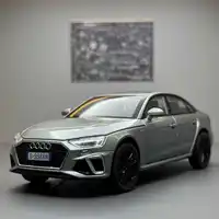 1:32 AUDI A4 Alloy Model Car Toy Diecasts Metal Casting Sound and Light Car Toys For Children Vehicle 1