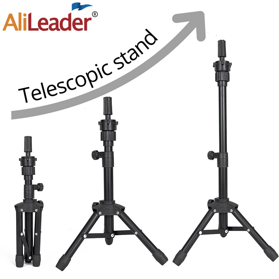 Wig Head Mannequin Mannequin Head Model Wig Supplies Canvas Head and Training Head Tripod for Wigs Mannequin for Making Wigs