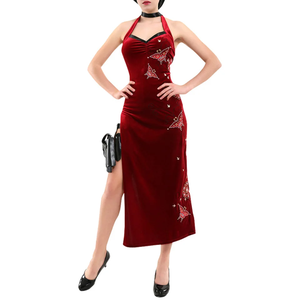 Cintura Corvina Cintura In Vita Da Donna Raven Cosplay Teen-Titans, Vita Regolabile In Pietra Catena Con Gemme Rosse Strass Acrilici Rotondi, Cintura