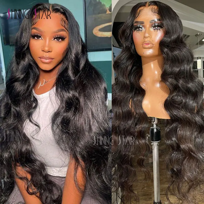 34 Inch 13X4 13X6 Hd Body Wave Lace Front Wig Pre Plucked Loose Wave Lace Frontal Wig Glueless Human Hair Wigs For Black Women glueless 30 inch body wave lace front wig brazilian lace frontal human hair wig pre plucked bodywave lace closure wigs for women