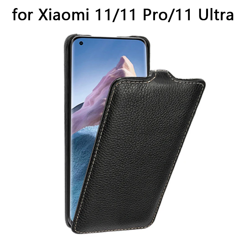 

Чехол-книжка из натуральной кожи для Xiaomi 13/13 Pro, 12Pro