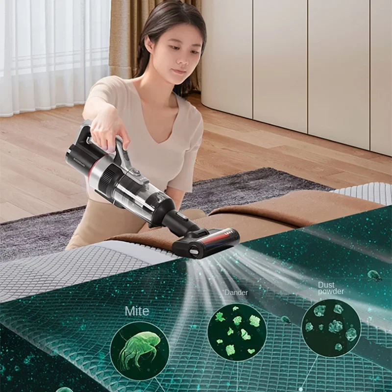 LEXY Sirius S7Pro double roll scrubbing machine 3-in-1 Large suction anti-mite suction sweep mop household appliances 5