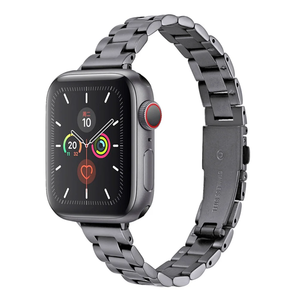 ตัวเลือกสินค้า สายคาดนาฬิกาสแตนเลสสตีล สำหรับ Apple Watch ทุกขนาด