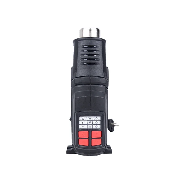 TEH 2000W Variable Temperature Hot Air Gun Kit With Scraper Blades Nozzles 220V Electric Hot Air Blower