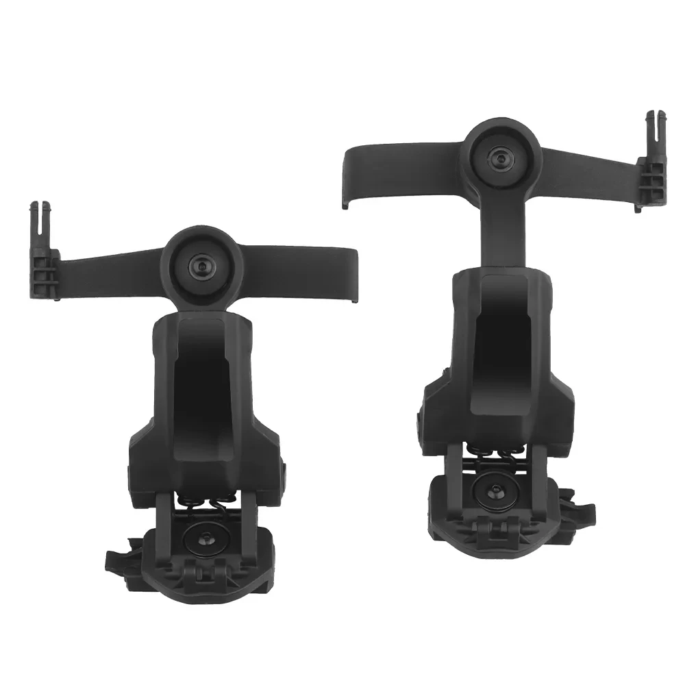 Tactical Helmet Mount ARC/Wendy Fast Helmet Rail Adapter 360&deg; Rotation Headphone Holder Fit OPS Core ARC and Team Wendy Rail