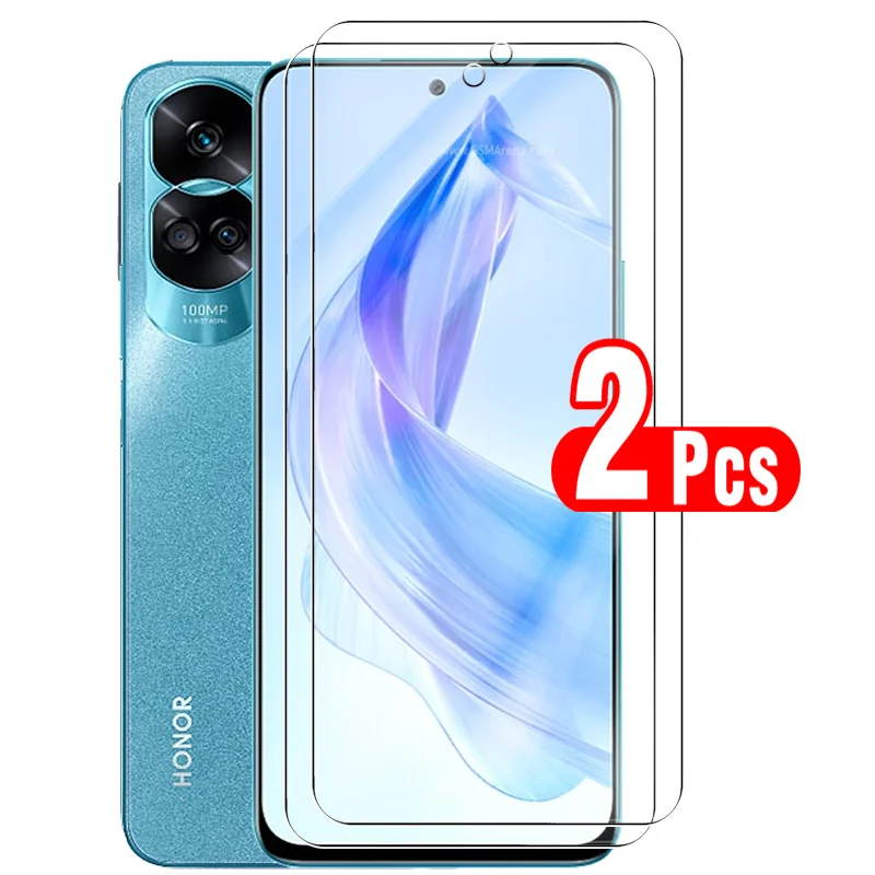 

2 шт., Защитное стекло для экрана Honor 90 Lite, Honor 90 Lite, Honor 90lite, закаленное стекло, защита телефона, защитная пленка 6,7 дюйма