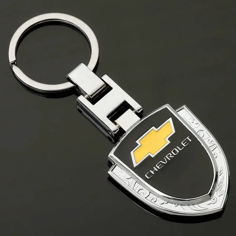 

Alloy Keyring for Cruze Silverado AVEO V8 Captiva Lacetti Malibu Spark Sail Camaro New Key Chain Hanging Decoration