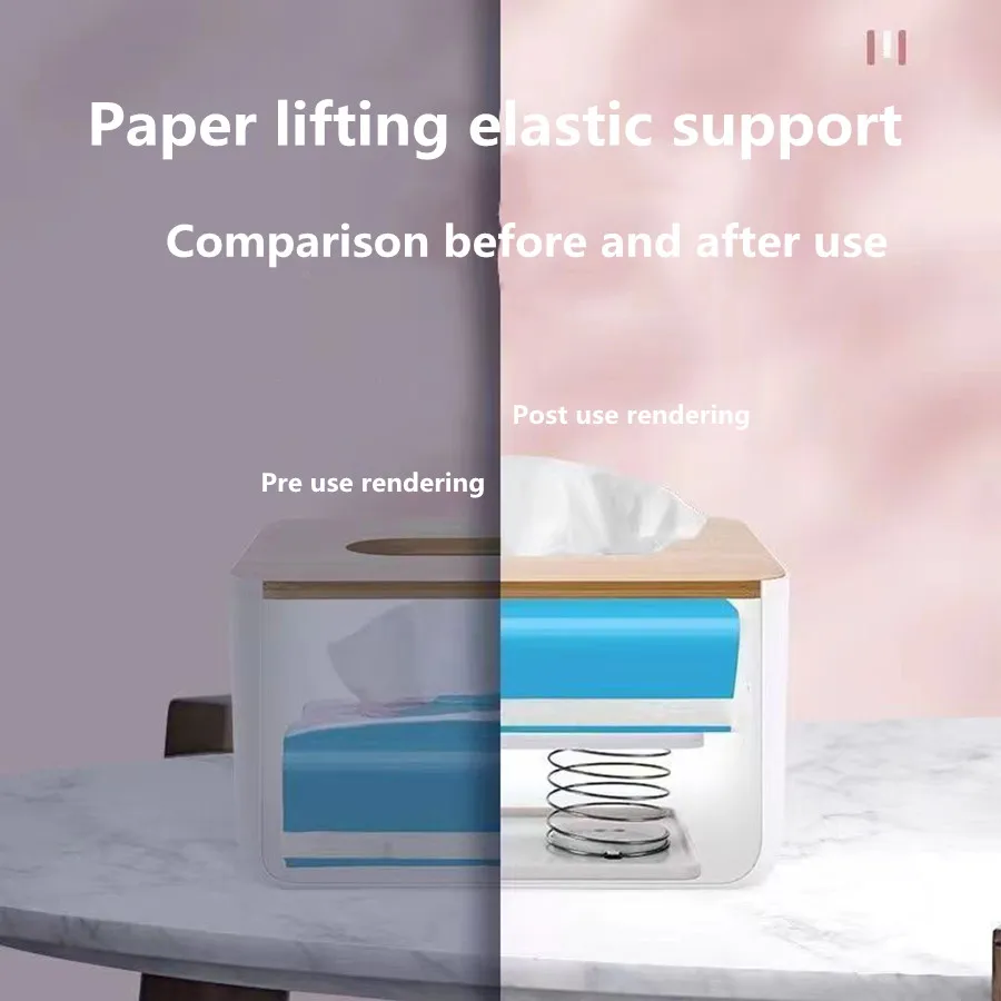 Paper lifting elastic support Tissue lifting spring holder Lifting spring bracket Suitable for inside the paper drawing box 5