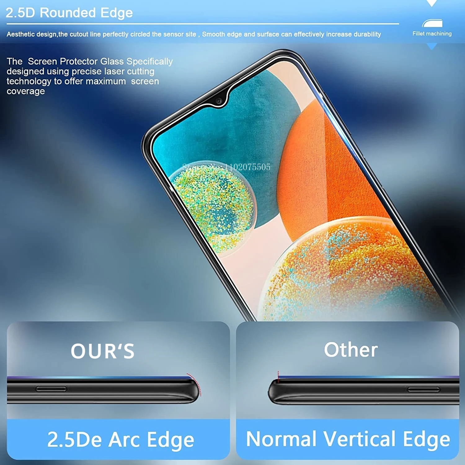 Premium Tempered Glass Screen Protector for Samsung Galaxy Smartphones