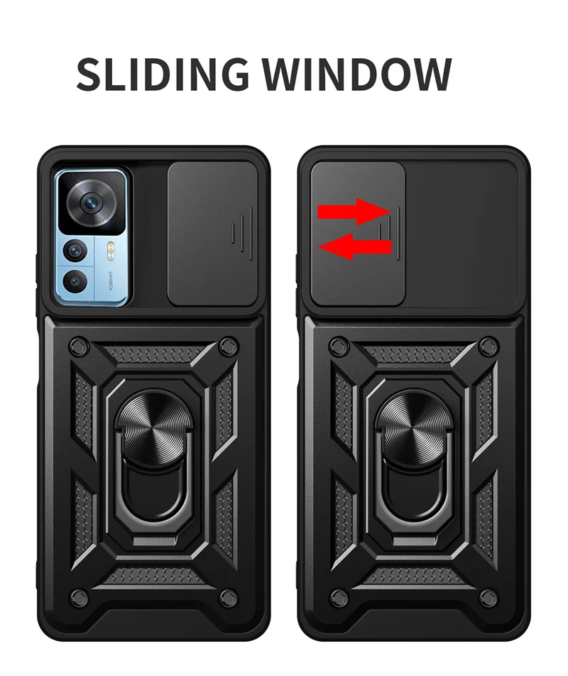 for xiaomi 12t case car magnetic ring holder armor phone cases for xiomi 12tpro mi12t mi 12 t pro xiaomi12t stand back cover 6