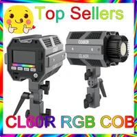 SYNCO COLBOR CL60R CL60 CL 60 RGB Video Light Full Color 2700K-6500K APP control Bowens Mount Photography COB Light for shooting 1