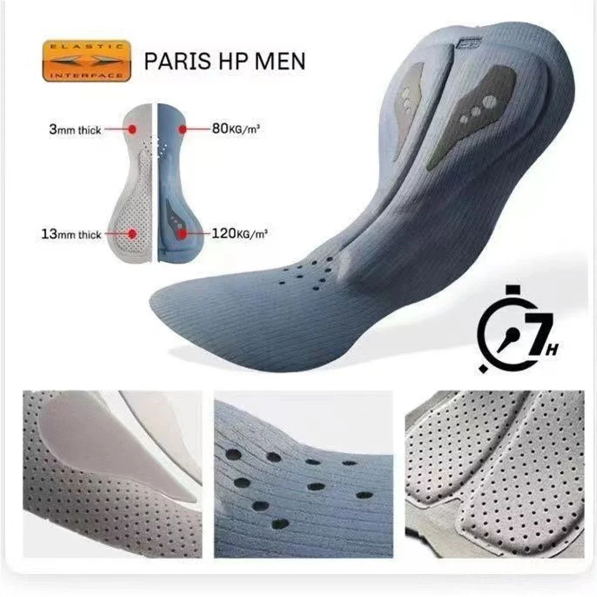Italy Men's Winter Thermal Fleece Cycling Bib Tights Mountain Bike Ineos Cycling Pants Pro Team Gel Padded Mtb Long Pant 5