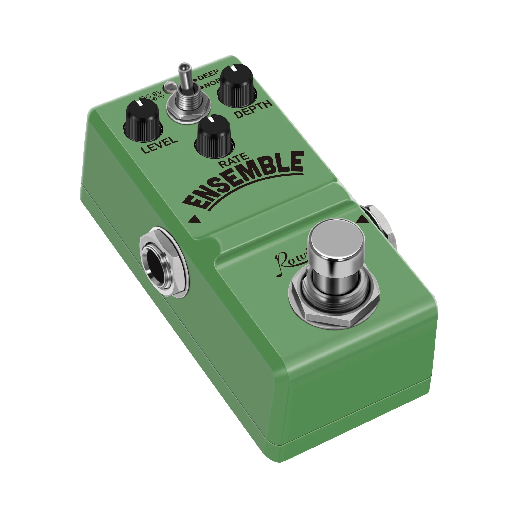 Rowin-Ln-304 Ensemble Guitar Effect Pedal Classic Analog Chorus Effect Pedal True Bypass Aluminum Alloy Shell