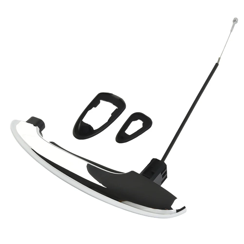 

Quality Material Handle Cover 1pc ABS Plastic Carbon Fiber Pattern High-temperature Resistant For BMW Mini R50