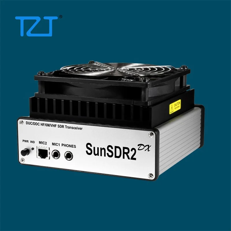 TZT 전문 전자기기 SunSDR2 DX 100W HF/6M/VHF SDR 트랜시버(DUC/DDC 아키텍처, 원격 작동 기능 포함)