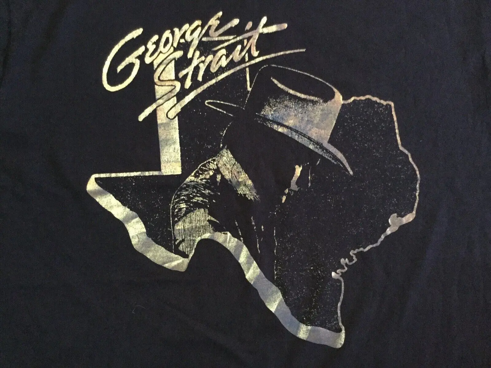 George Strait The King Of Country T-Shirt Tutte Le Taglie