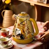 Kettle Electric Retro with 보리차Thermometer All Stainless Steel, Fast Boiling BPA-free, Automatic Shut-Off 멸균우유1리터 2