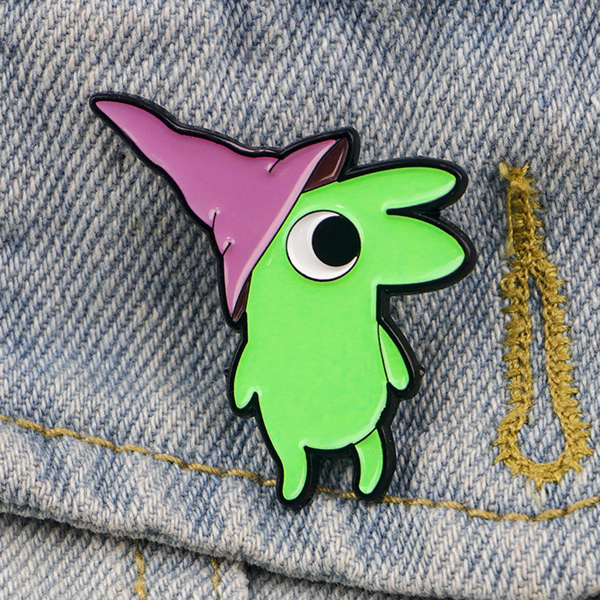 Smiling Friend Enamel Pins Comic Animated Badge Brooch Backpacks Lapel Decoration Jewelry Gift For Friend