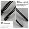 New 1/2pcs Blade Makeup Brushes Angled Thin Eyebrow Brush Flat Fine Eyeliner Brush Professional Liner Brow Beauty Make Up Tool 4