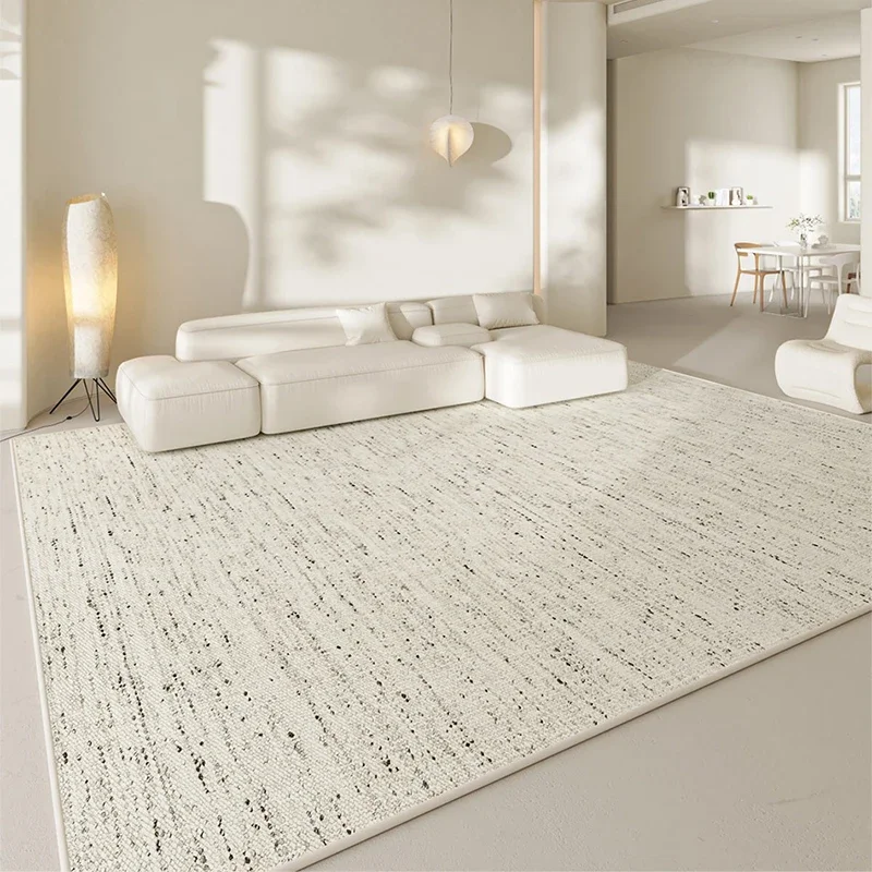Living Room Carpet Waterproof Light Luxury High-end Floor Mat Bedroom Sofa Foot Mats High-density Short-pile Home Decoration Rug 2