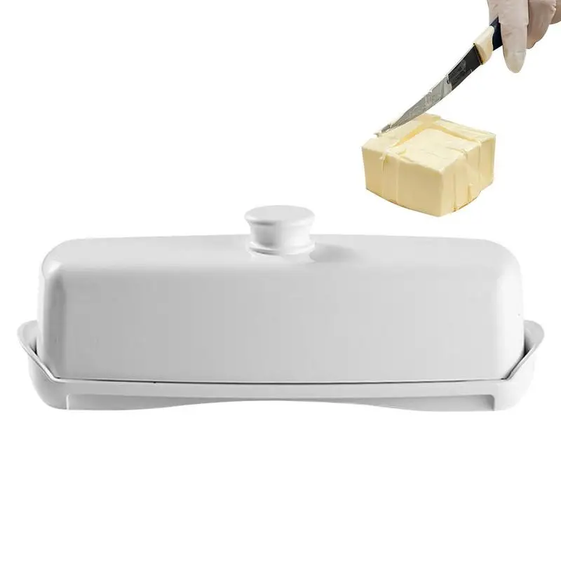 

Butter Dish Covered Unbreakable Butter Keeper Butter Holder For Counter Kitchen Butter Dish Modern Covered Unbreakable Butter