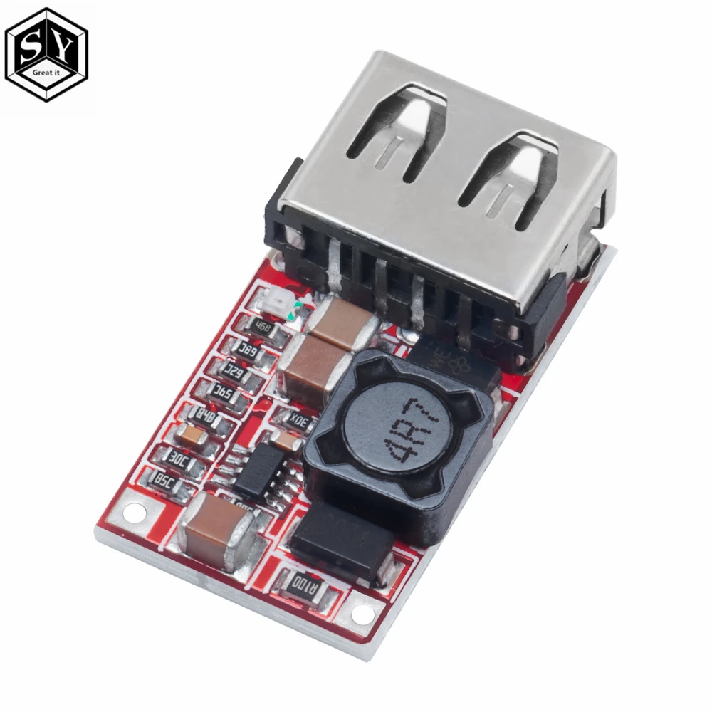 Buck Converter Step Down Module Power Supply Module 1PCS/5pcs/10pcs 6-24V 12V/24V to 5V 3A CAR USB Charger Module
