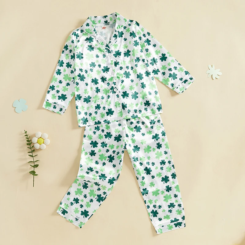 Toddler Boys St. Patrick’s Pajama Set 1